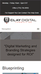 Mobile Screenshot of claydigitalconsulting.com