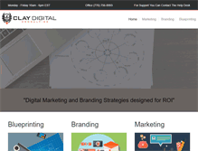 Tablet Screenshot of claydigitalconsulting.com